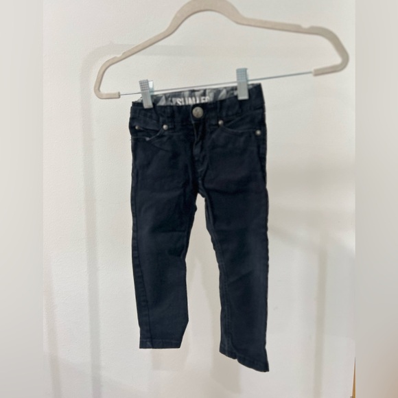 H&M Classic Black Kids Jeans - Picture 2 of 4